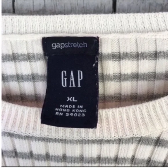 GAP Long Sleeve Stripe Top - Picture 3 of 5